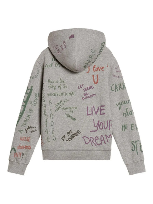 GOLDEN GOOSE PRINTED HOODIE